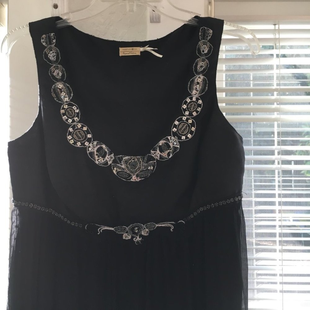 Max Studio Silk Cocktail dress M